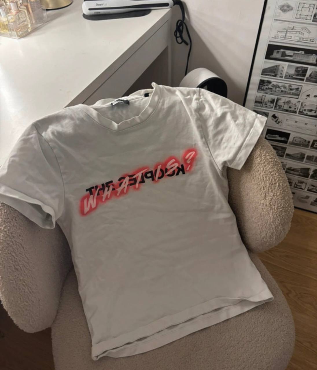 T-shirt What is Blanc